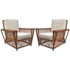 Pair of Reed Chairs