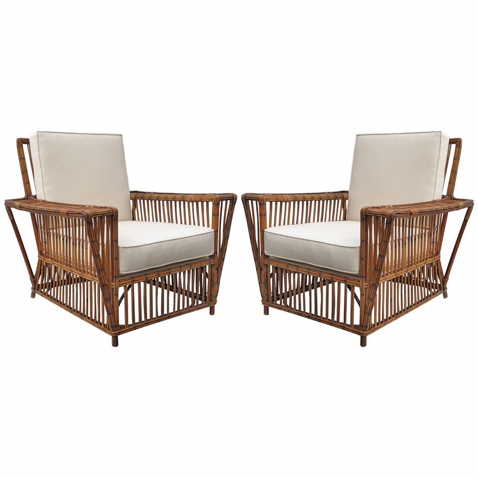 Pair of Reed Chairs