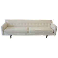 Dunbar Bracket Back Floating Sofa by Edward Wormley