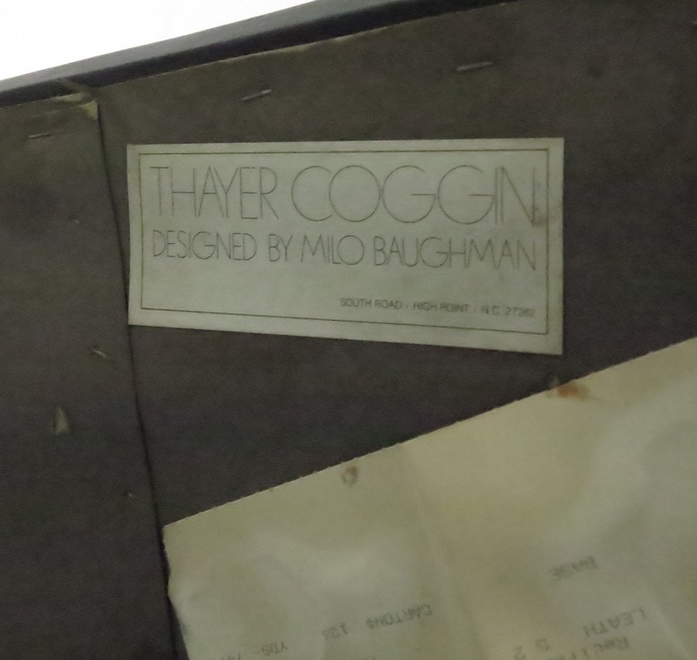 North American Milo Baughman Recliner by Thayer Coggin