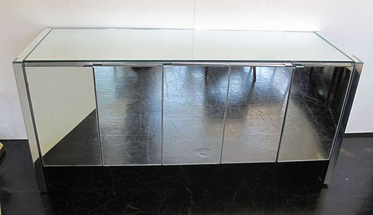 Cabinet by Ello mirrored 5 door sideboard