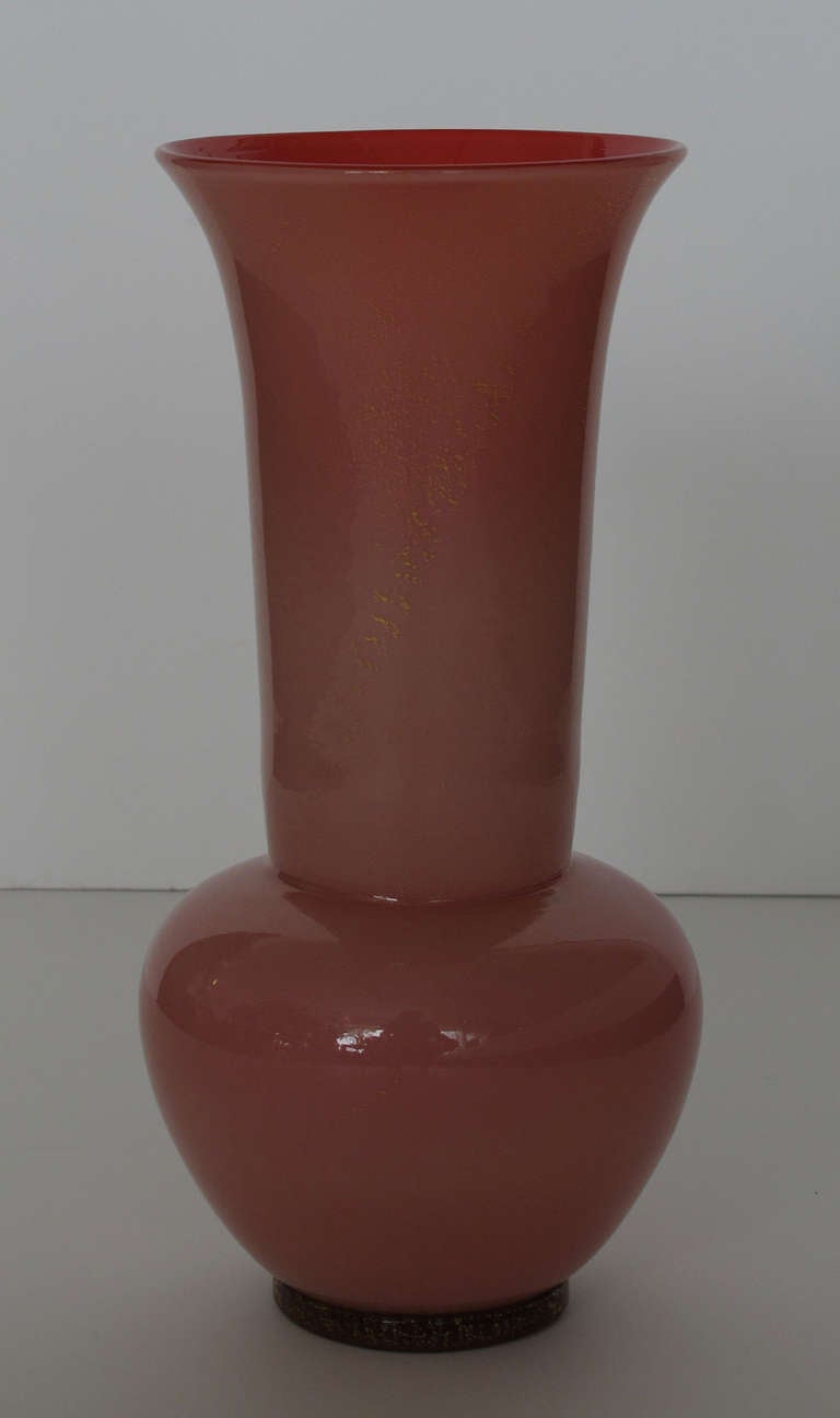 Mid-Century Modern Tomaso Buzzi for Venini Laguna Vase