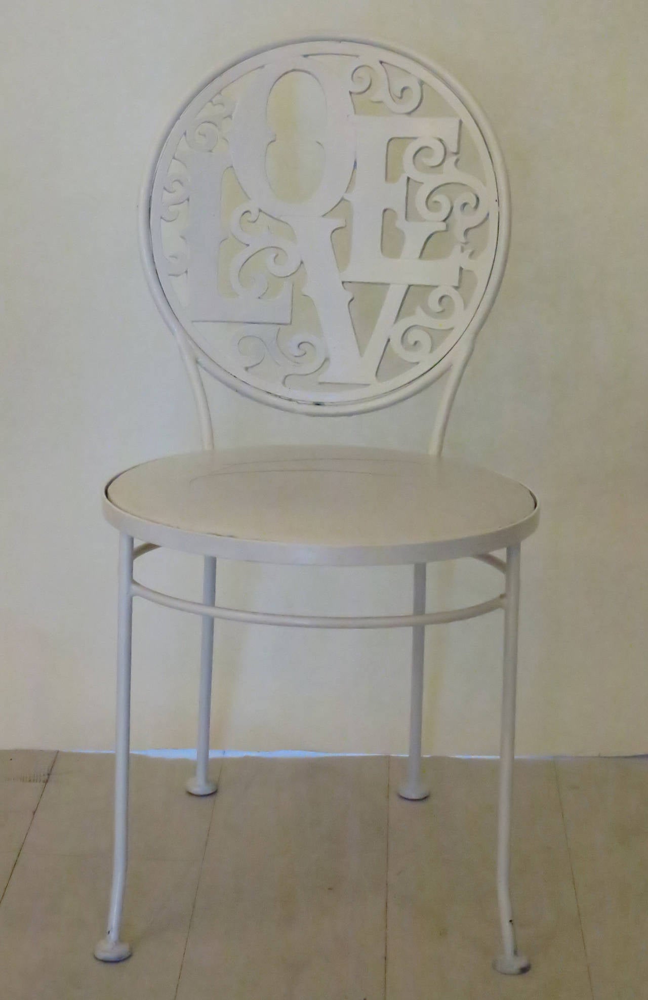 Dining Chairs Peace, Love, and Pizza For Sale at 1stDibs peace love