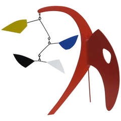 Style of Calder, "Anteater" mobile by Artist Joseph Meerbott