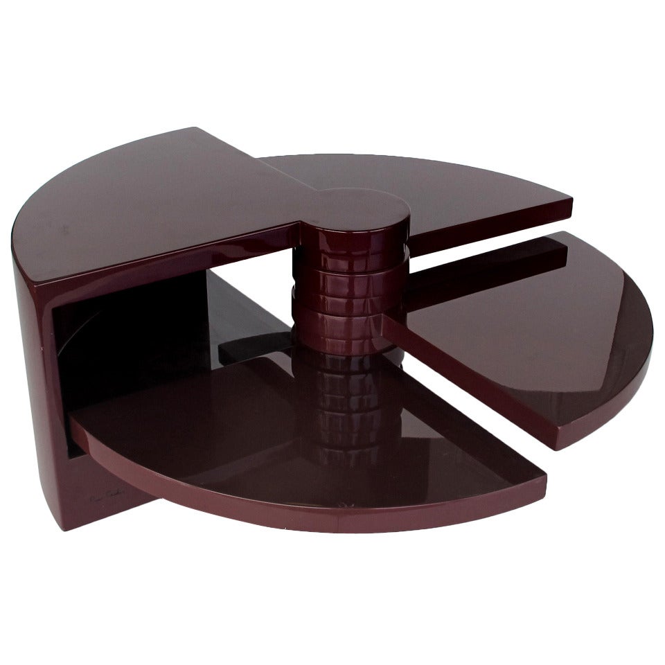 Pierre Cardin pedal coffee table