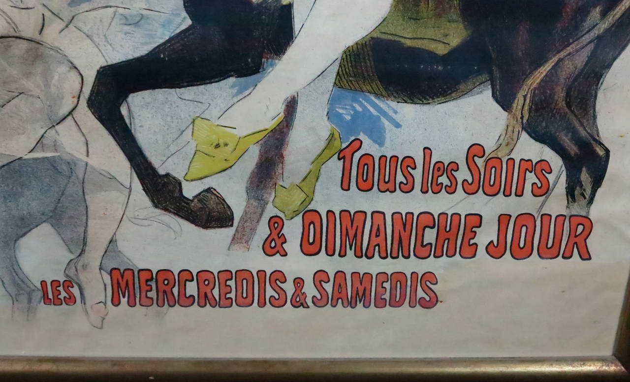 Jules Cheret "Bal Au Mouline Rouge" Poster