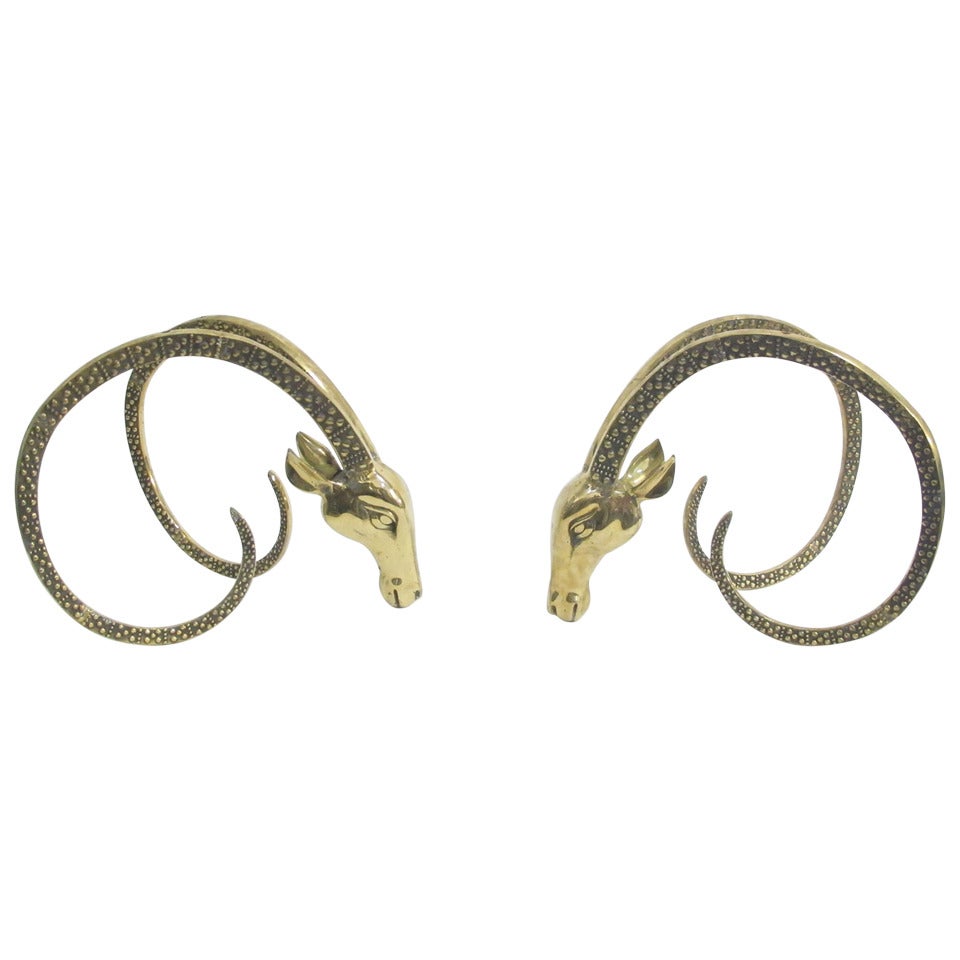 Ibex Head Coffee Table Bases