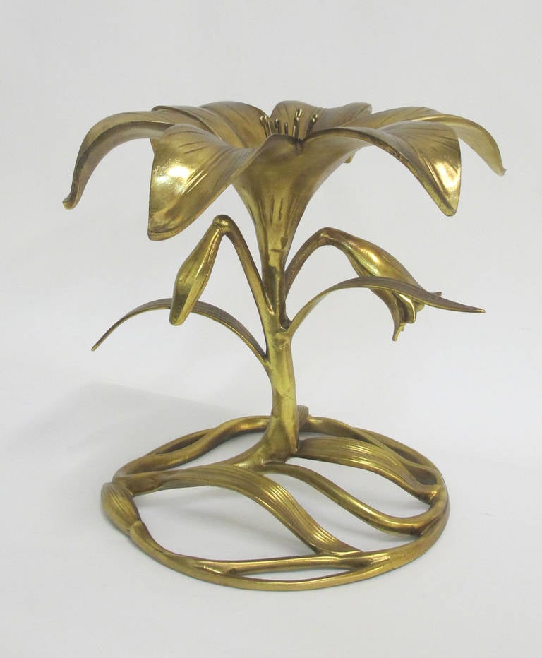 Mid-Century Modern Arthur Court Flower Petal Side Table
