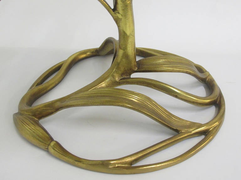 Arthur Court Flower Petal Side Table In Excellent Condition In West Palm Beach, FL