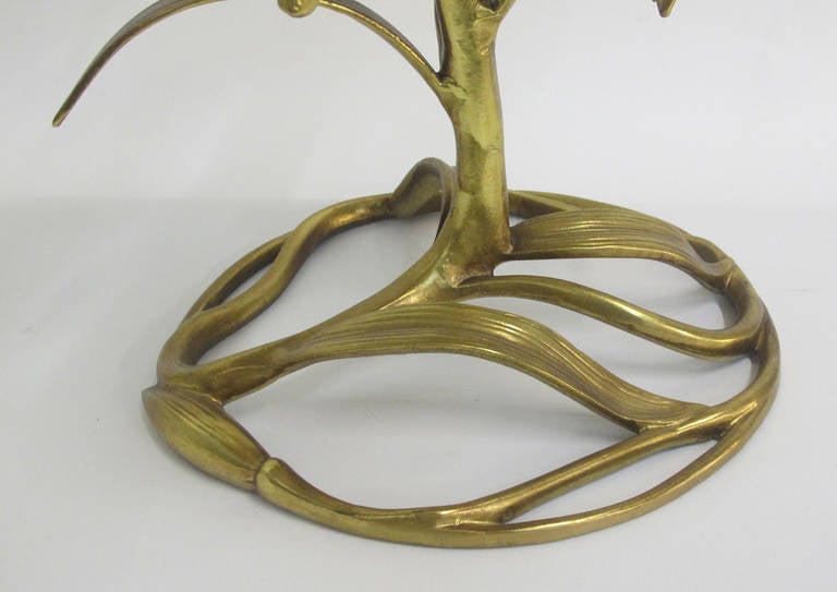 Late 20th Century Arthur Court Flower Petal Side Table