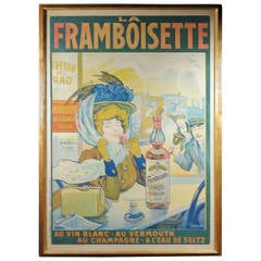 Francis Tomagno "La Framboisette" Original Poster