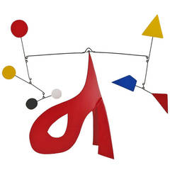 Mobile "Circus girl" by Artist Joseph Meerbott in the Style of Calder