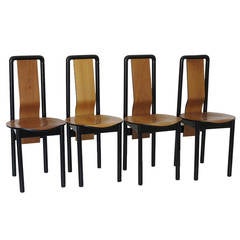 Rare Set of Four Pierre Cardin Dining Chairs