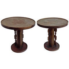 Pair of Philip and Kelvin Laverne Side/End Tables