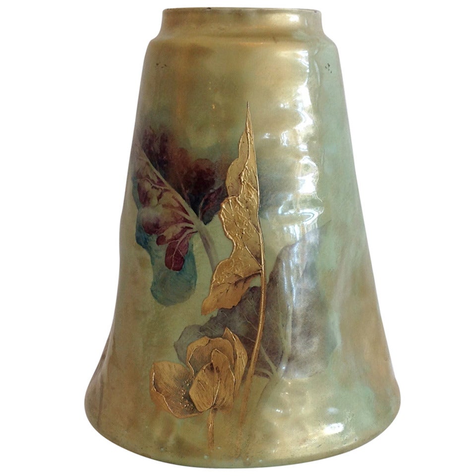 Clement Massier French Art Nouveau Vase