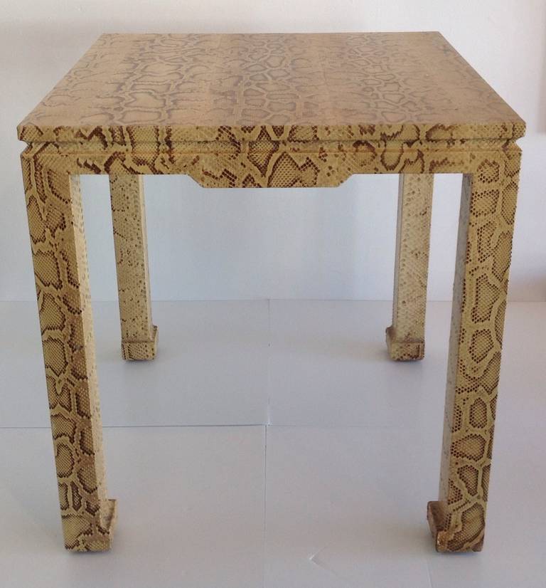 Karl Springer Python Game Table
