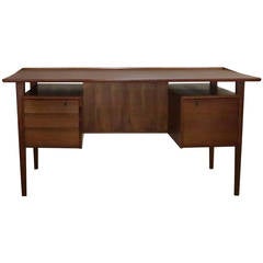 Used Teak Desk by Peter Lovig Nielsen