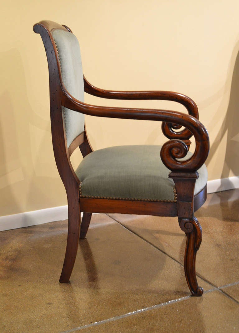 19th Century Louis Philippe French chairs In Excellent Condition In Los Angeles, CA