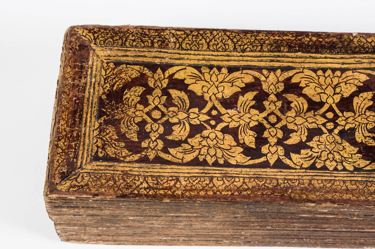 19th Century Thai Manuscript For Sale 1