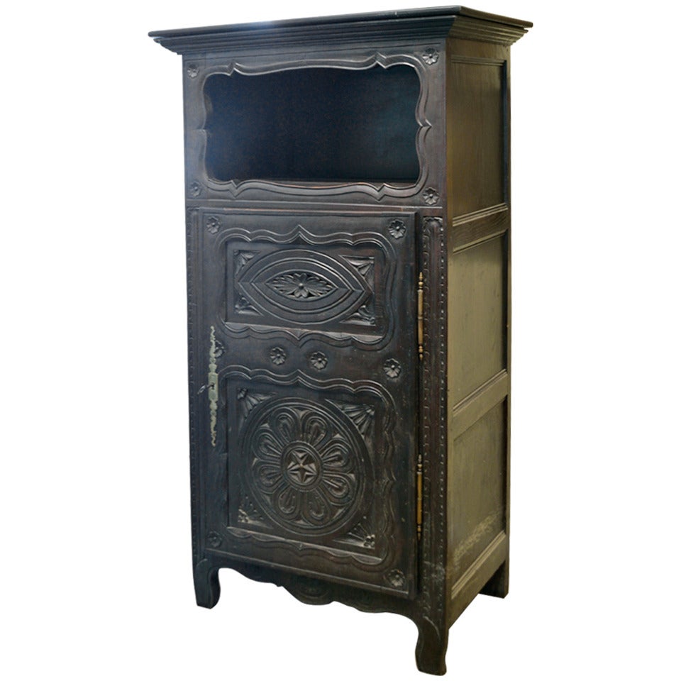 19th Century Antique French Cabinet For Sale
