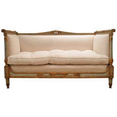 18th Century  Antique Style French Directoire Sofa