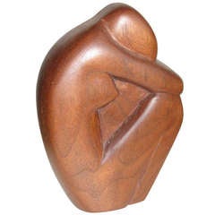 Walnut Sculpture by Bob Black