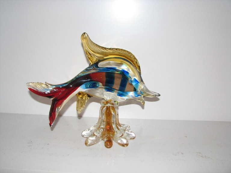 Murano Glass Fish For Sale at 1stdibs