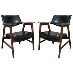 Retro Pair of Paoli Chairs