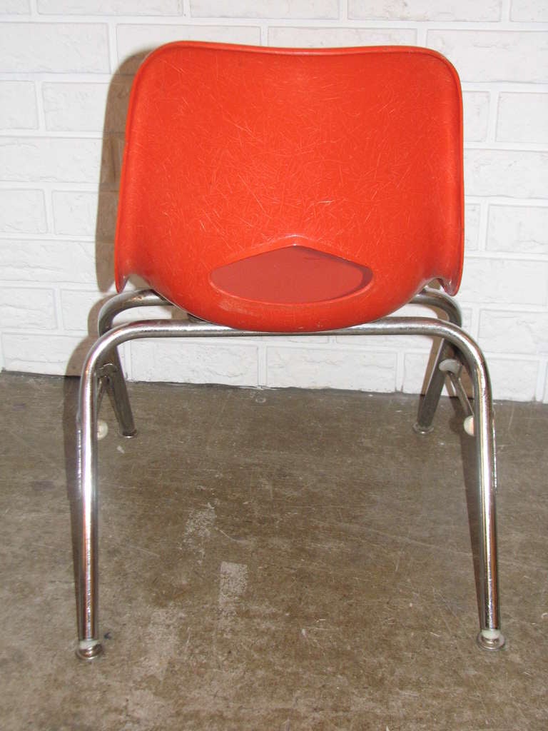 Mid-Century Modern Krueger Metal Products Childrens Chair