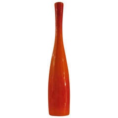 Vintage Tall Bottle Shaped Haeger Vase
