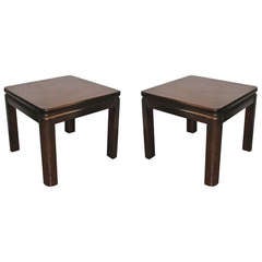 Lane Furn Co Rosewood Topped Side Table