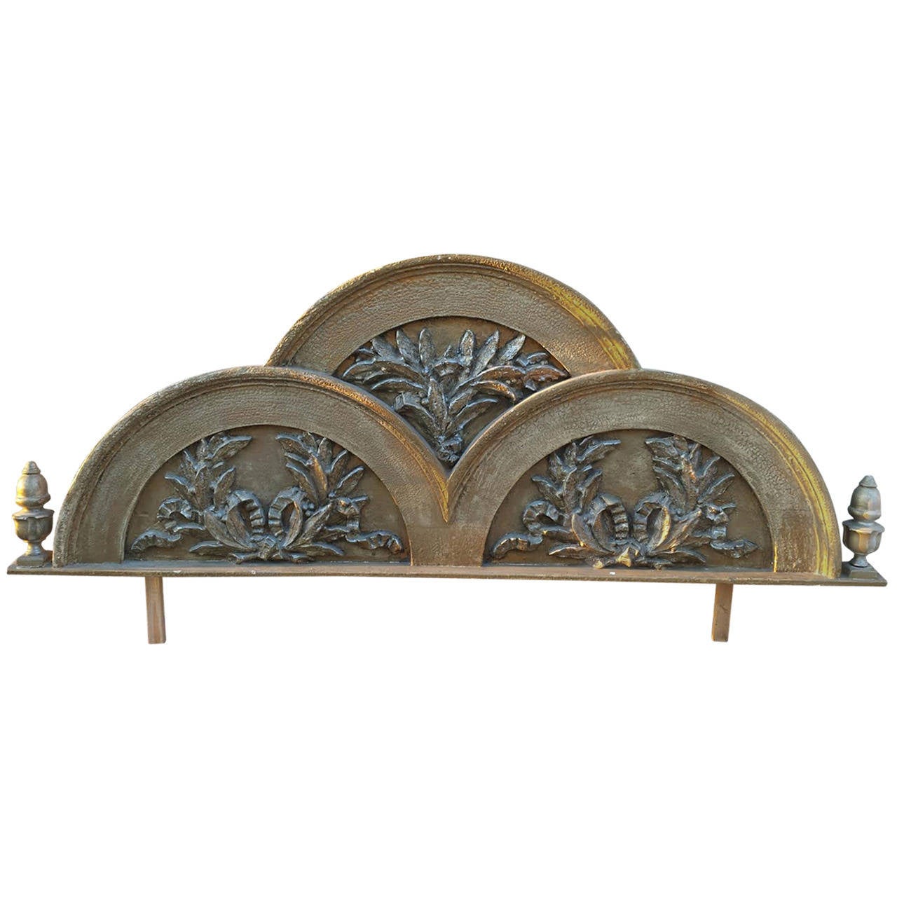 King Headboard, Vintage Headboard in King Size For Sale at 1stDibs