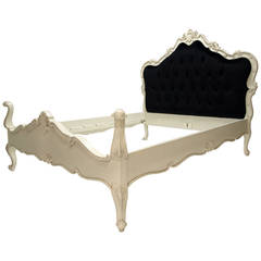 French Bed in Louis XV Style Bed in Queen Size