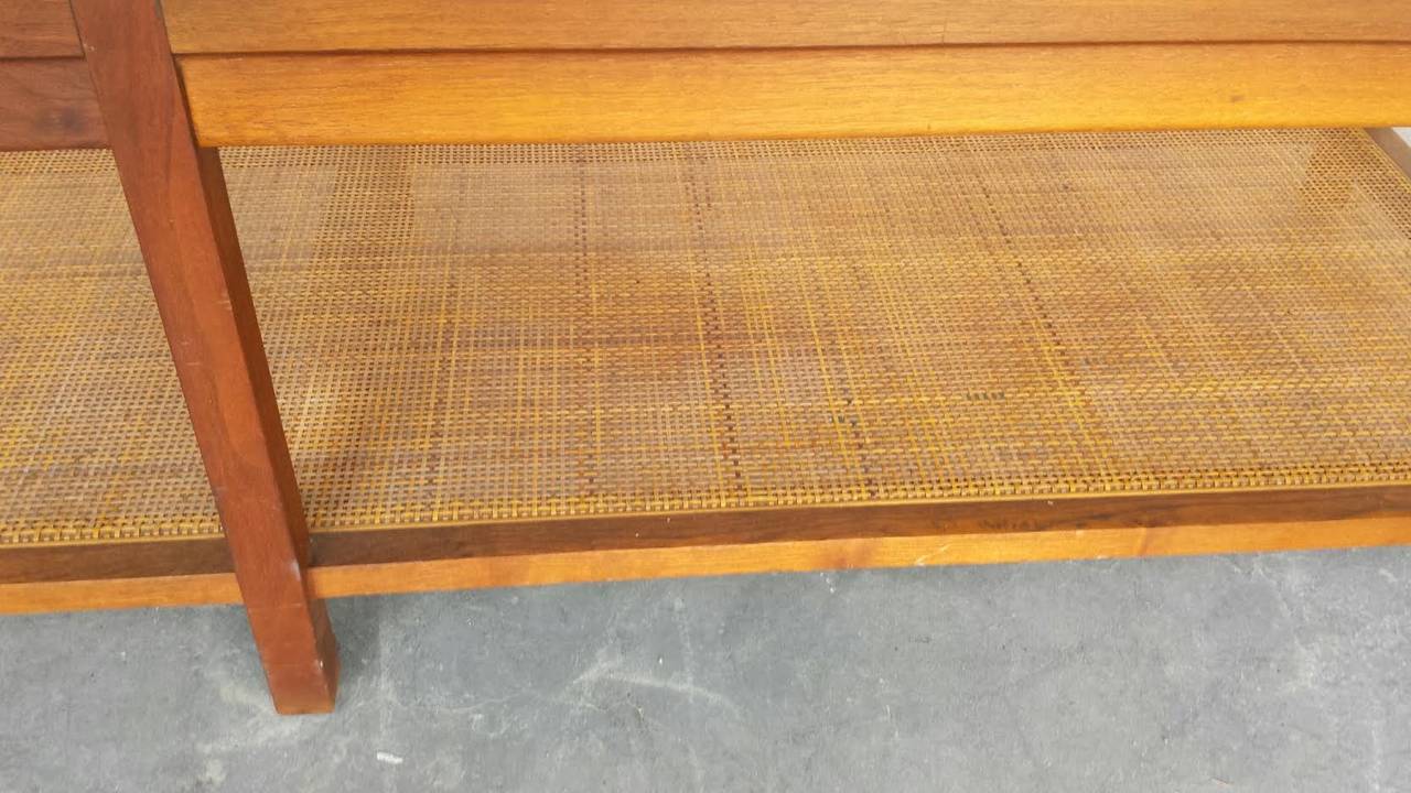 Coffee Table, Large Mid-Century, Two-Tier Coffee Table In Excellent Condition For Sale In Glendale, CA