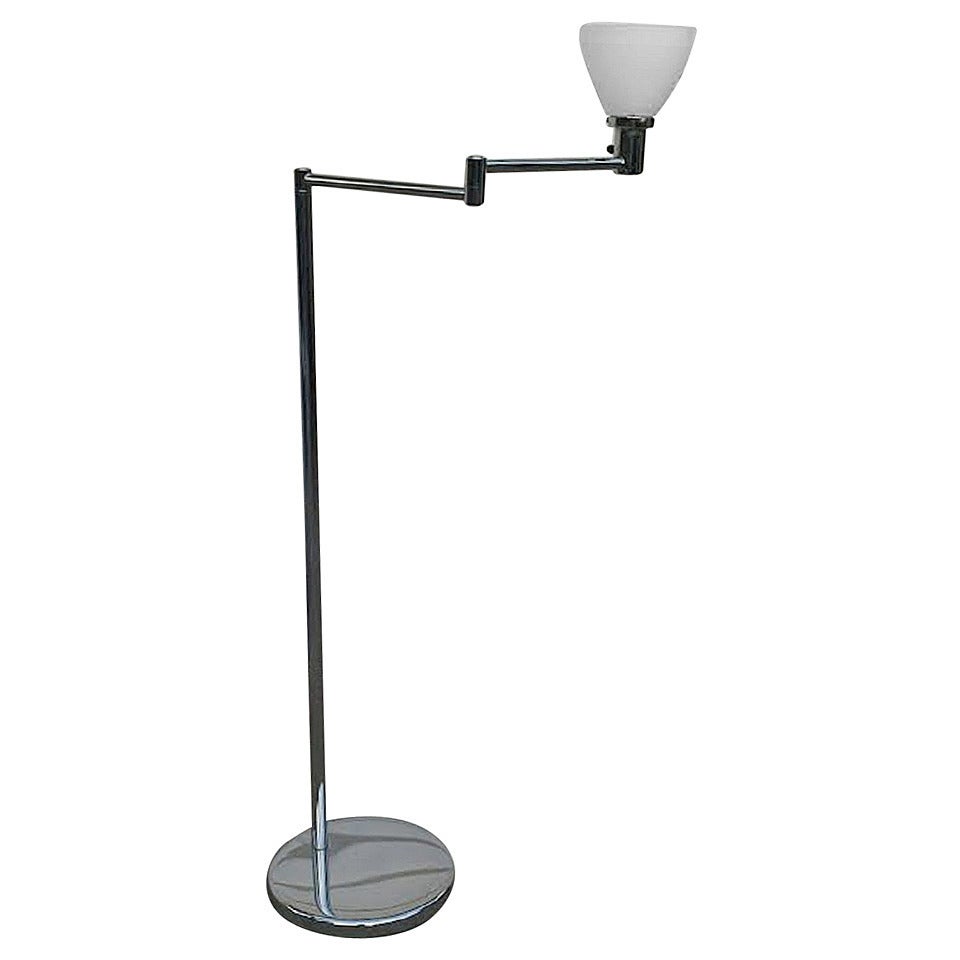 Floor lamp, Mid Century Walter Von Nessen Floor Lamp For Sale