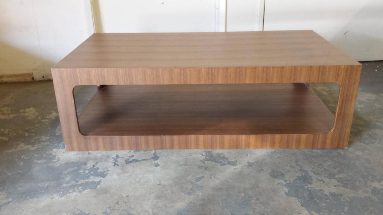 Coffee Table, Mid Century Danish Two-Tier Coffee Table