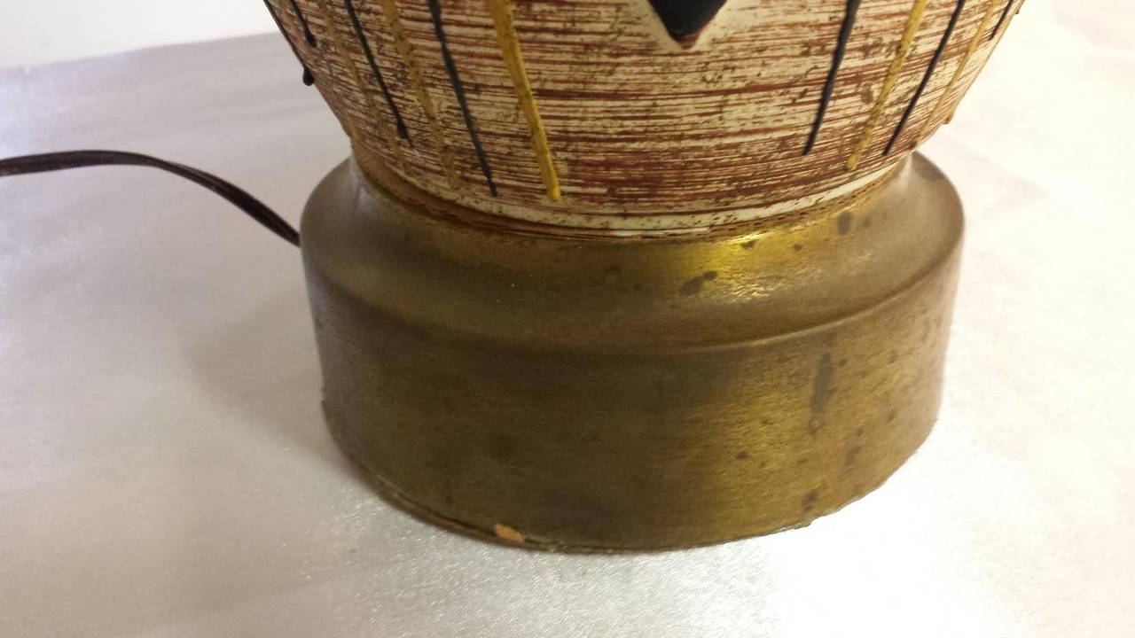 Lamps, Pair of Tall Midcentury Table Lamps