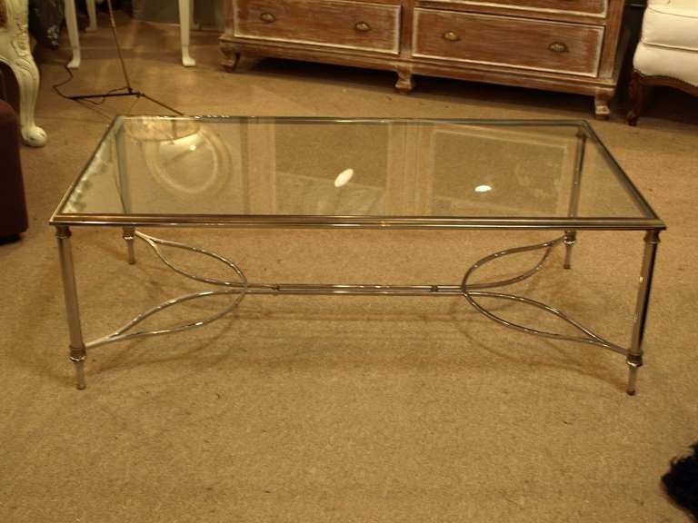 Italian Glass Coffee Table