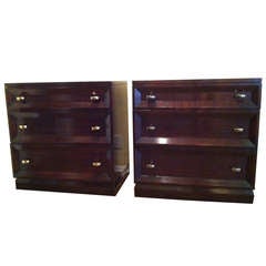 Pair of Bachelor's Chests by Drexel
