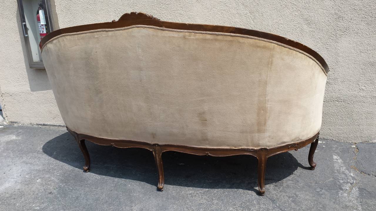 French Sofa, French Louis XV Style Settee Sofa