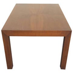 Table, Mid-Century Modern Danish Style Sleek Teak Coffee Table or Cocktail Table