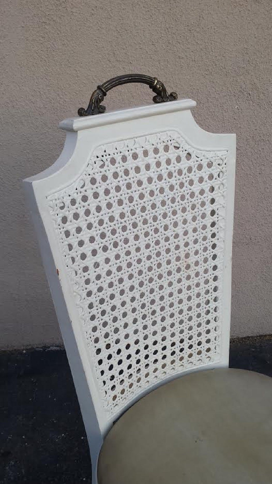 Frnch Chair, French Country Farmhouse Style Cane Desk or Side Chair