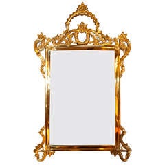 Brass Wall Mirror