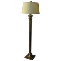 Large Brass Floor Lamp by Stiffel