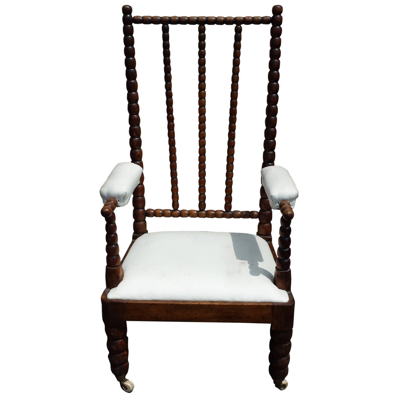 Armchair, Midcentury Twisted Spanish Revival Armchair at 1stdibs