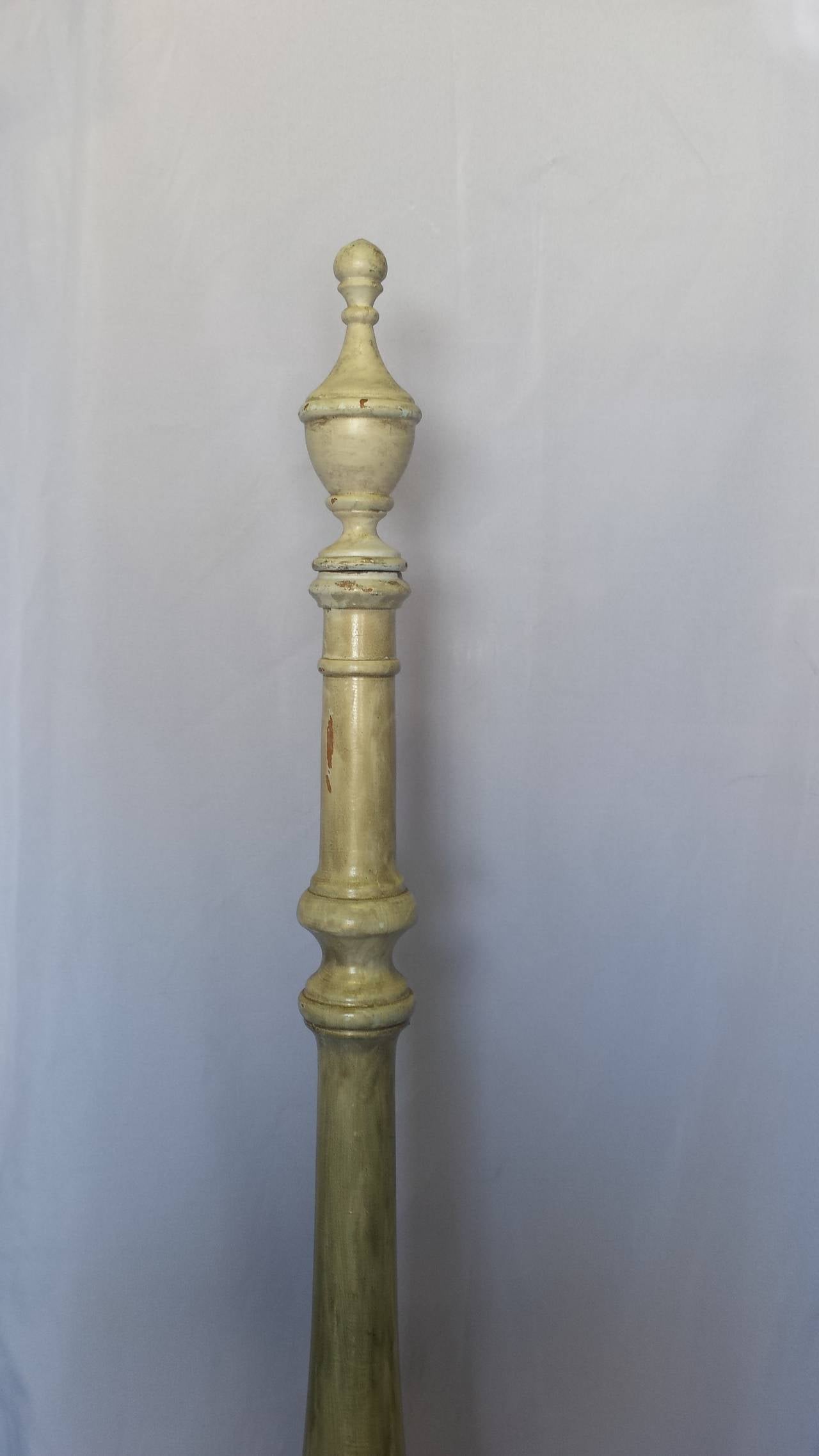 Canopy Bed, Painted French Provincial Country Style Canopy ...