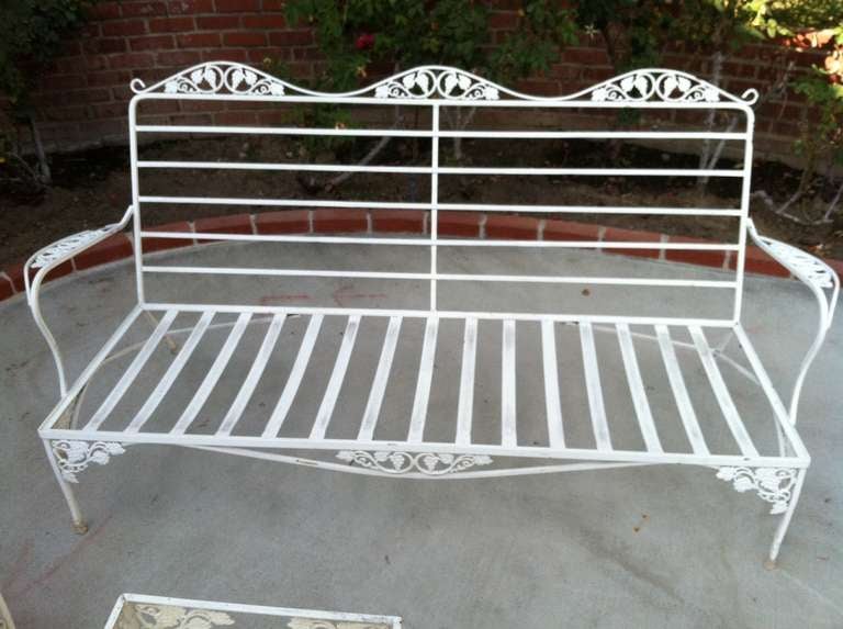 Set of Six Piece Patio Set by Salterini
