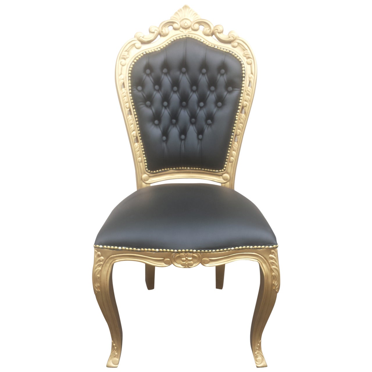 Dining Chair, French Louis XV Style Side Chair For Sale
