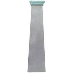 Floor lamp, Tall Concrete Stone Floor Lamp