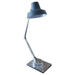Vintage Table Lamp, Mid-Century Modern Adjustable Desk or Table Lamp by Tensor